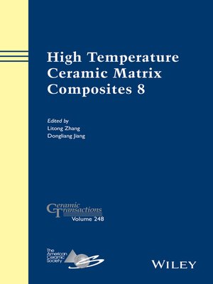 cover image of High Temperature Ceramic Matrix Composites 8